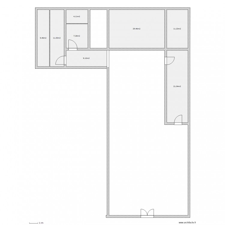 Plan. Plan de 0 pièce et 0 m2