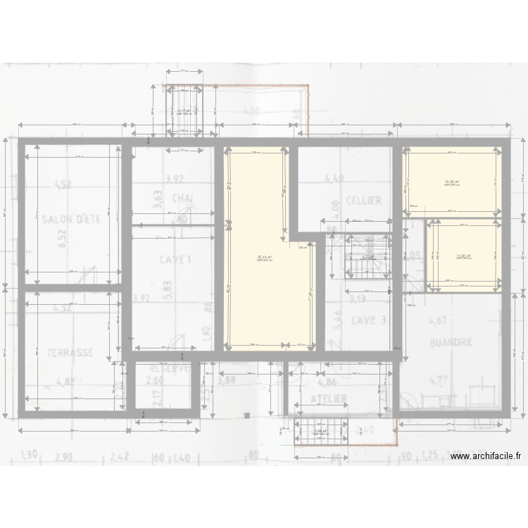 DE LAMOTHE Rion des LANDES. Plan de 0 pièce et 0 m2