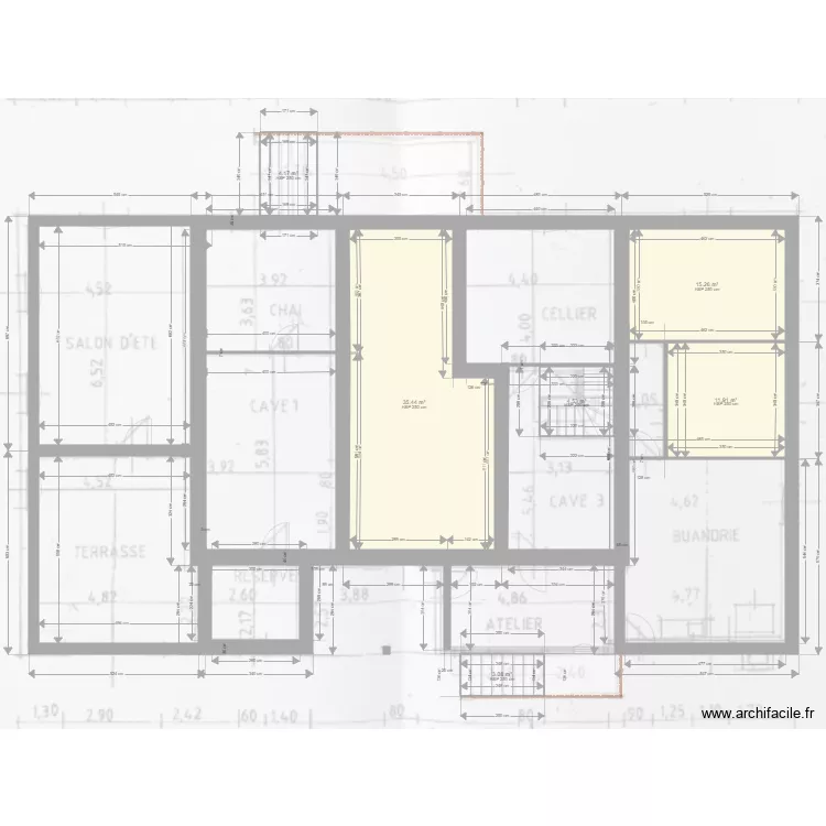DE LAMOTHE Rion des LANDES. Plan de DE LAMOTHE Rion des LANDES. Plan de