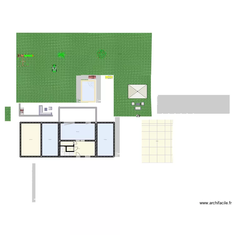 Maison RDC. Plan de Maison RDC. Plan de