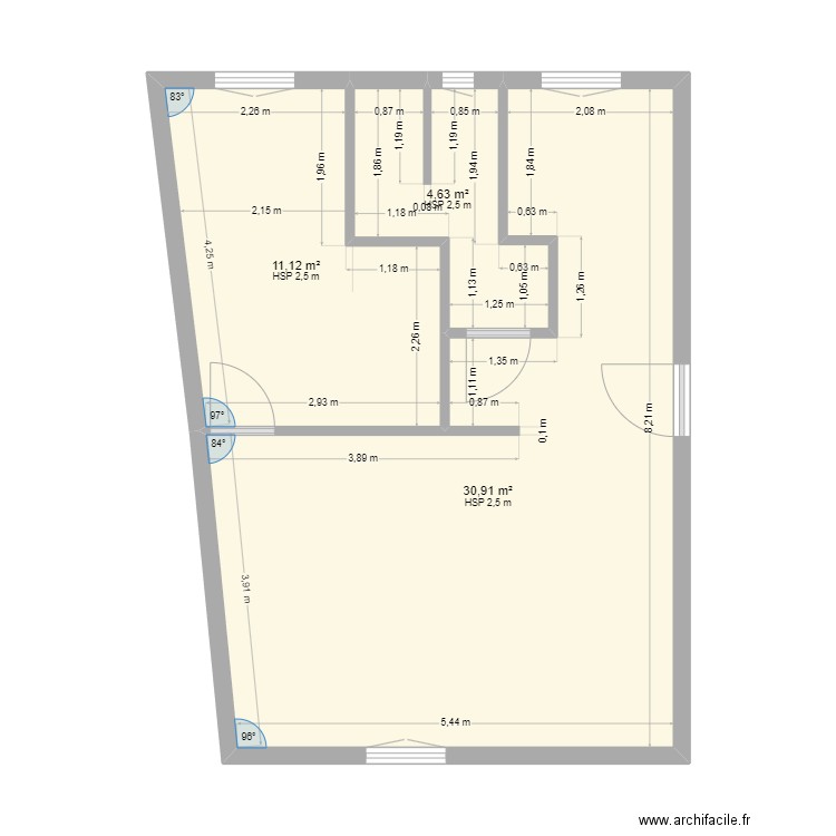 Grand Appart. Plan de 0 pièce et 0 m2