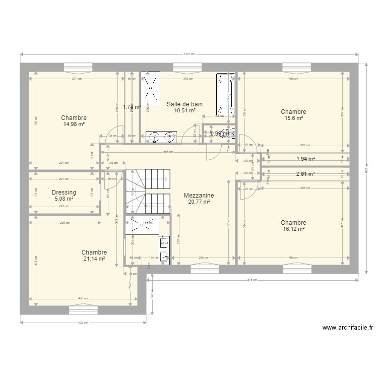 rui combles. Plan de 0 pièce et 0 m2