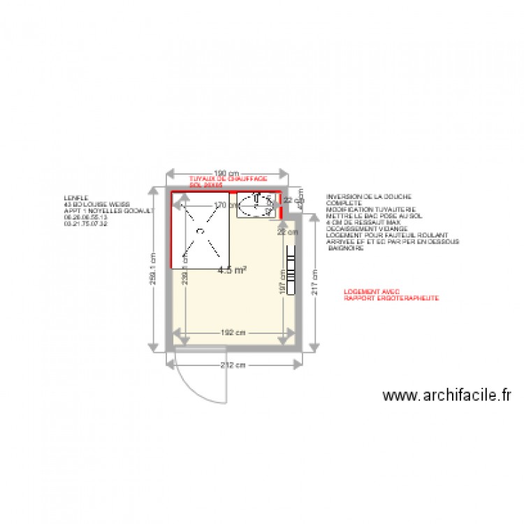 LENFLE NOYELLES GODAULT . Plan de 0 pièce et 0 m2