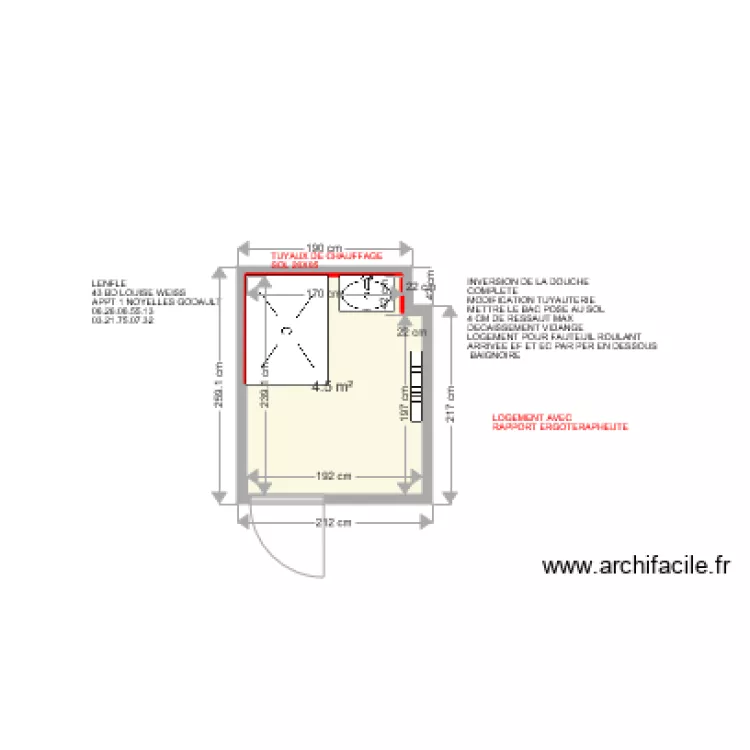 LENFLE NOYELLES GODAULT . Plan de 