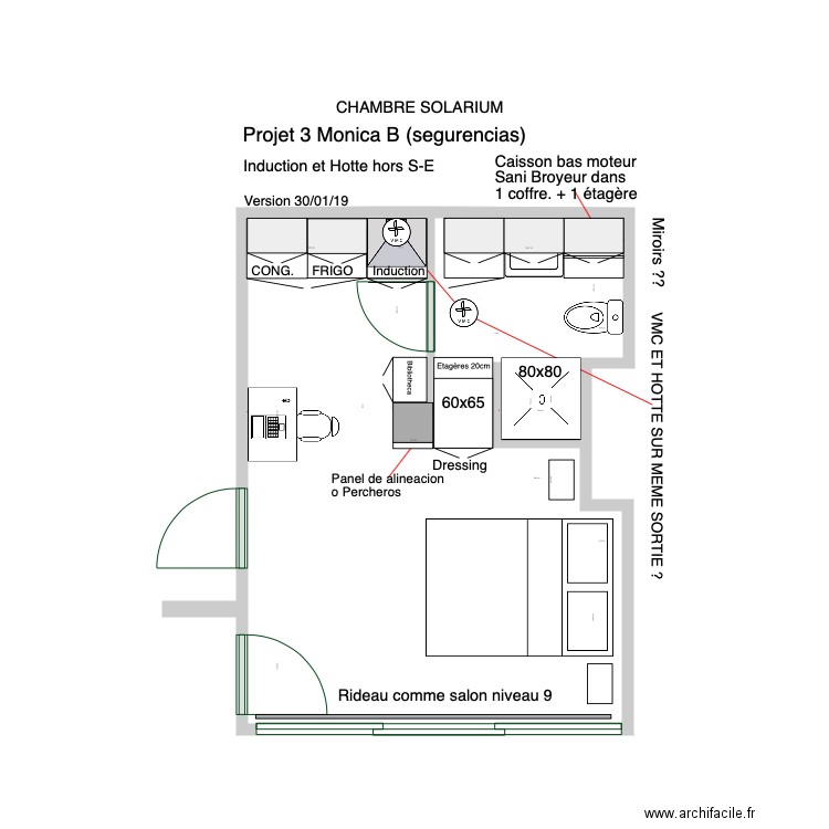 Projet 3 Monica B. Plan de 0 pièce et 0 m2