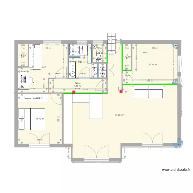 TALENCE avec YO. Plan de 