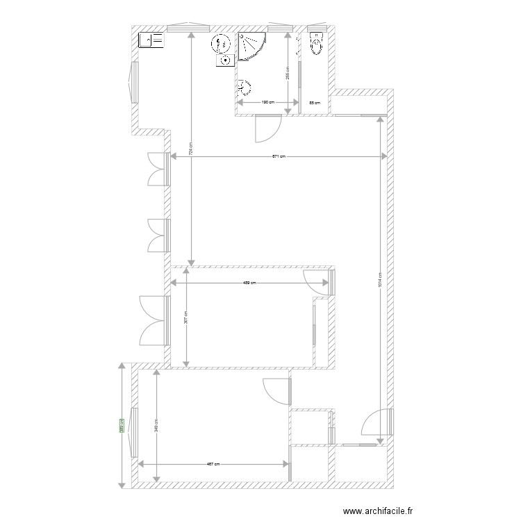 TERRIER PROJET. Plan de 0 pièce et 0 m2