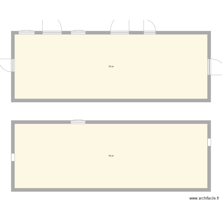 Porcherie. Plan de 0 pièce et 0 m2