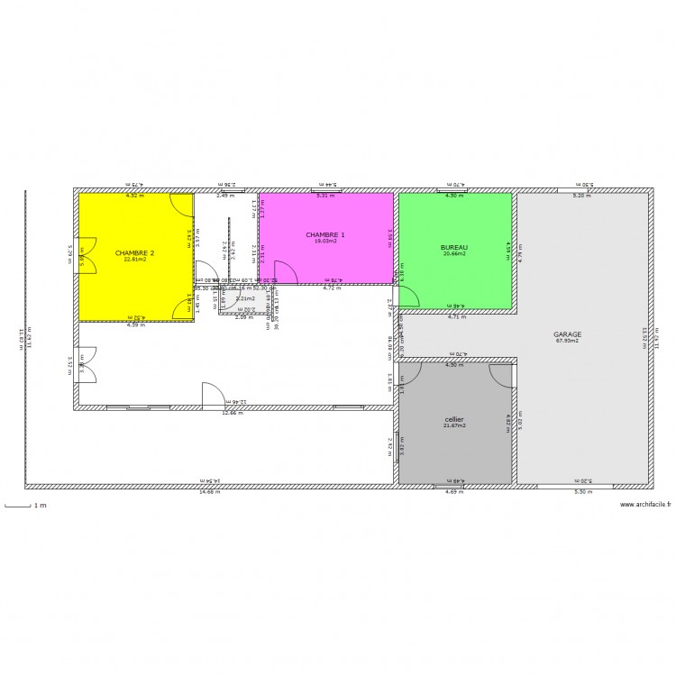 esquisse 6. Plan de 0 pièce et 0 m2