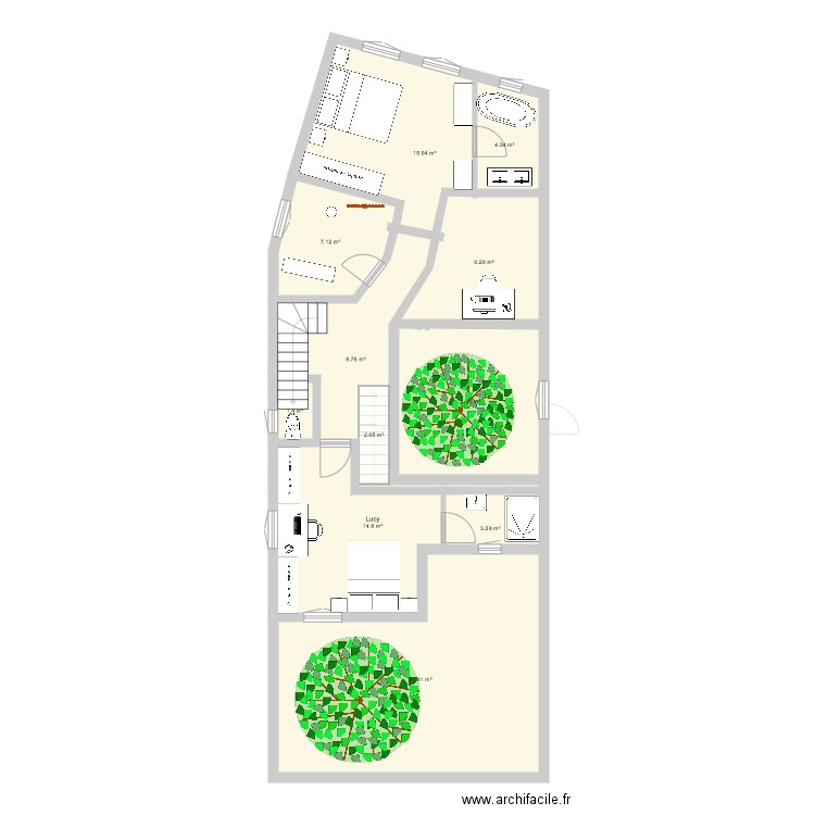 montagne. Plan de 0 pièce et 0 m2