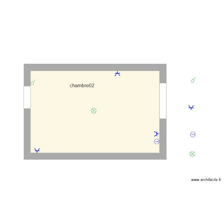 elec. Plan de 0 pièce et 0 m2