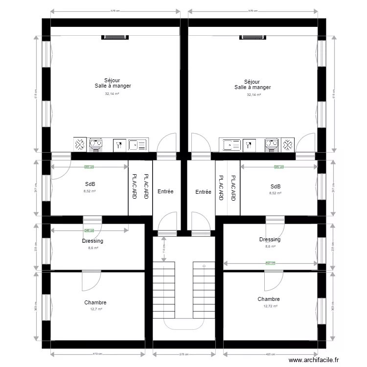 PLAN 1ERE ETAGE 2EME . Plan de 