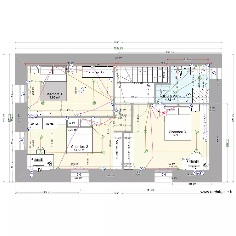 ANAIS BAT1 ETAGE 15 01 2023. Plan de 