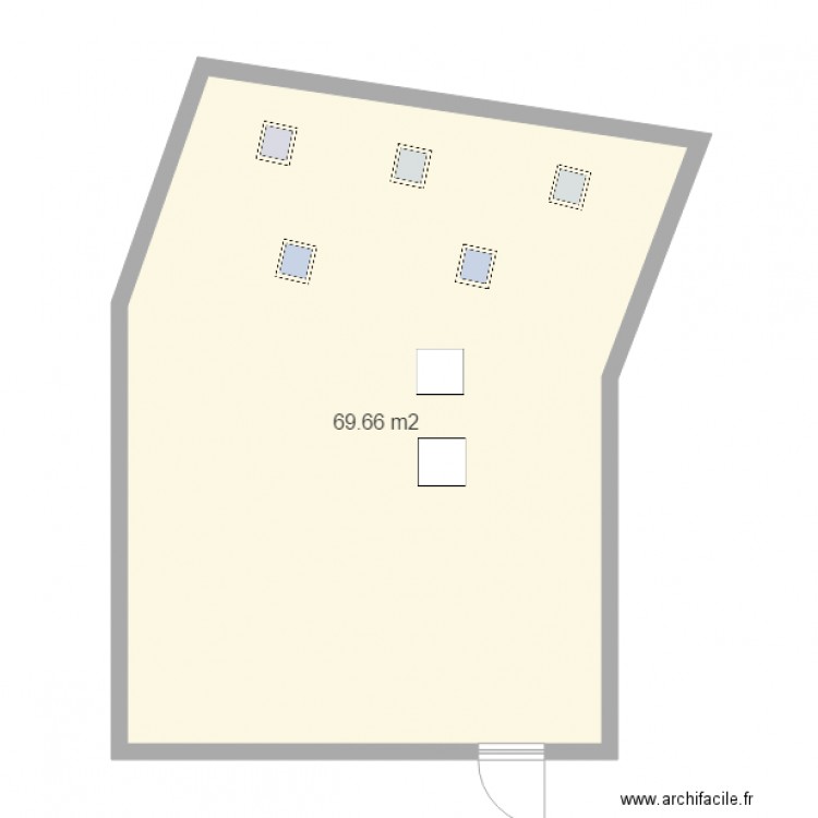 Local Ramey. Plan de 0 pièce et 0 m2