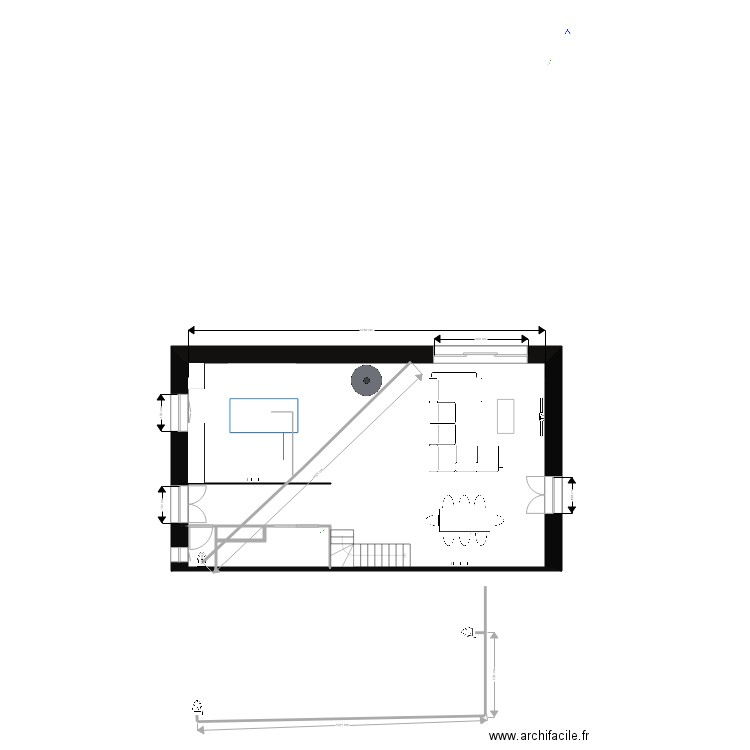 courcy maison1. Plan de 0 pièce et 0 m2