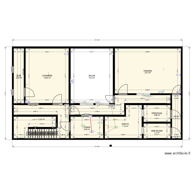 PLAN MARIE ISAAC DIOP Modification. Plan de 0 pièce et 0 m2