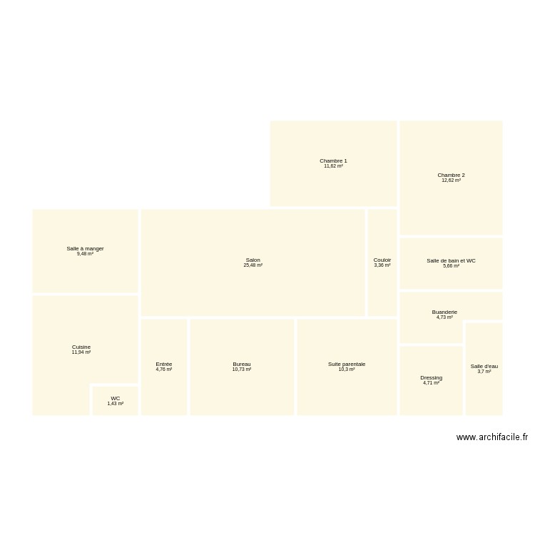 Caignac. Plan de 0 pièce et 0 m2