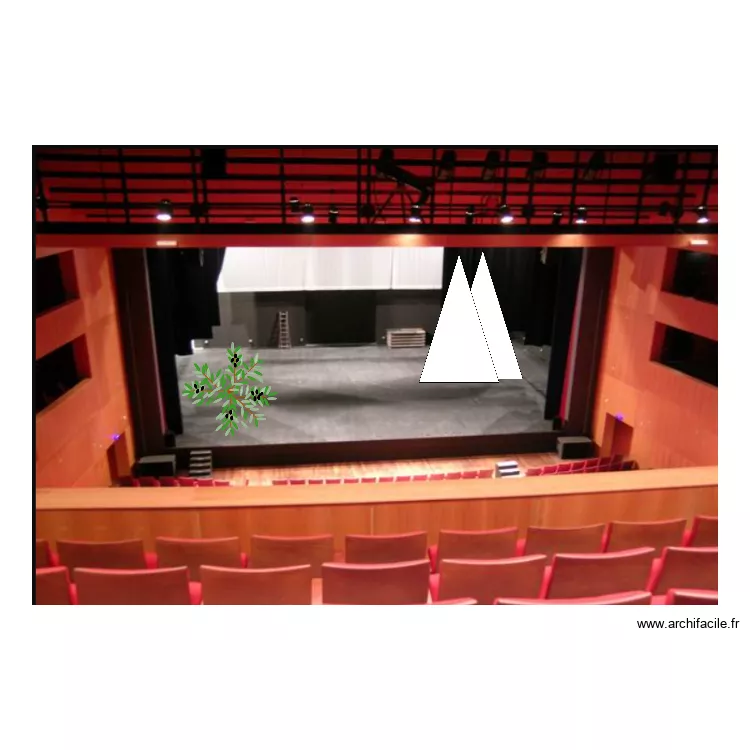 MERCATO SCENE OLYMPIA. Plan de 