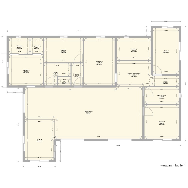 essai 2 fait. Plan de 0 pièce et 0 m2