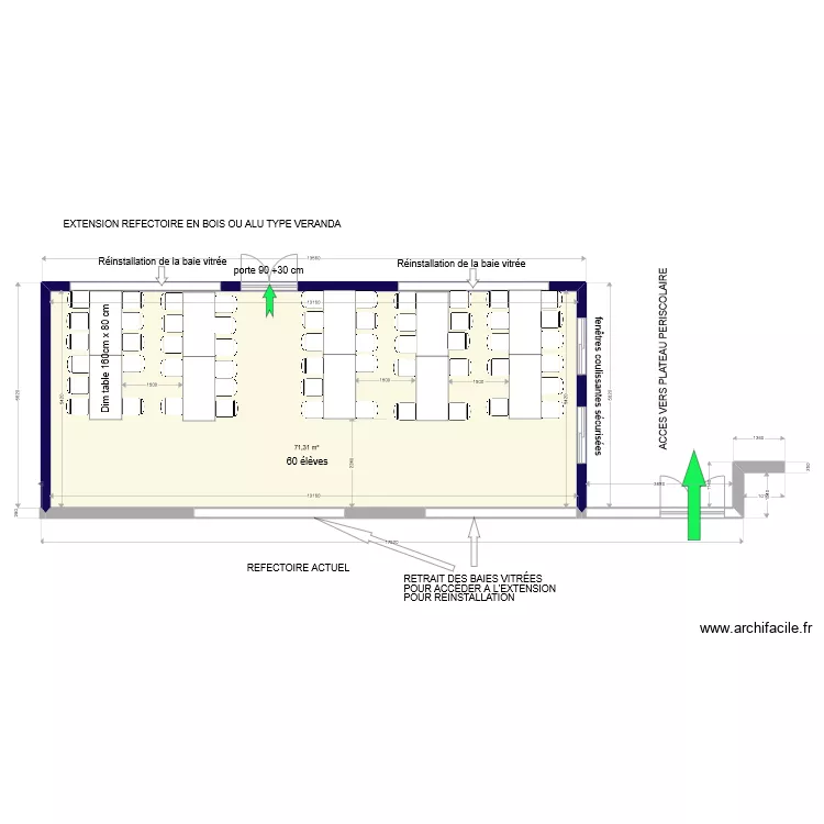 MODULE EXTENSION OFFICE 2. Plan de 