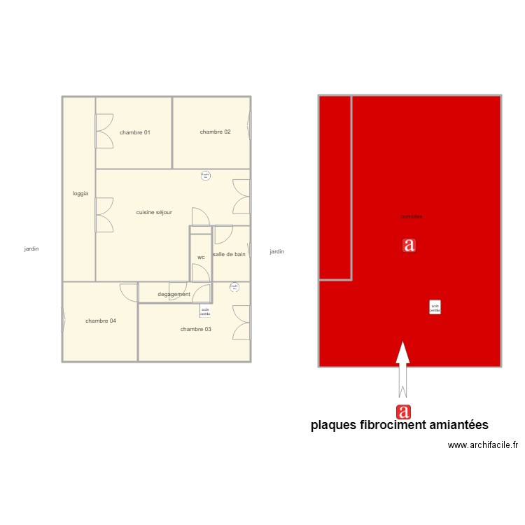 malabard am. Plan de 0 pièce et 0 m2