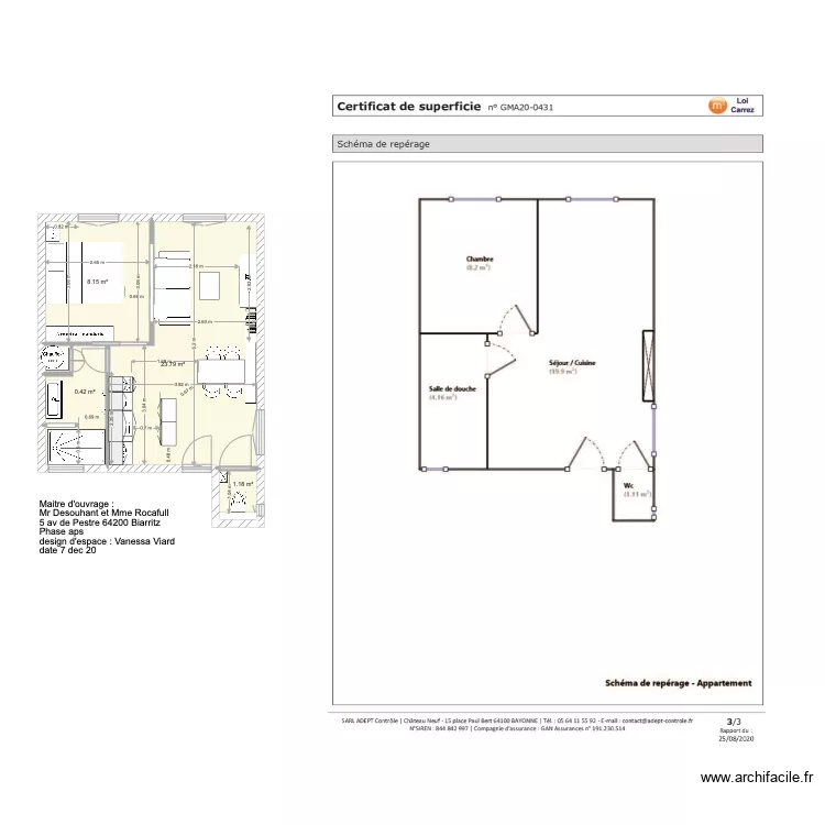  Bon air plan implantation DEF. Plan de 
