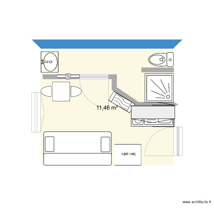 saint malo. Plan de 0 pièce et 0 m2