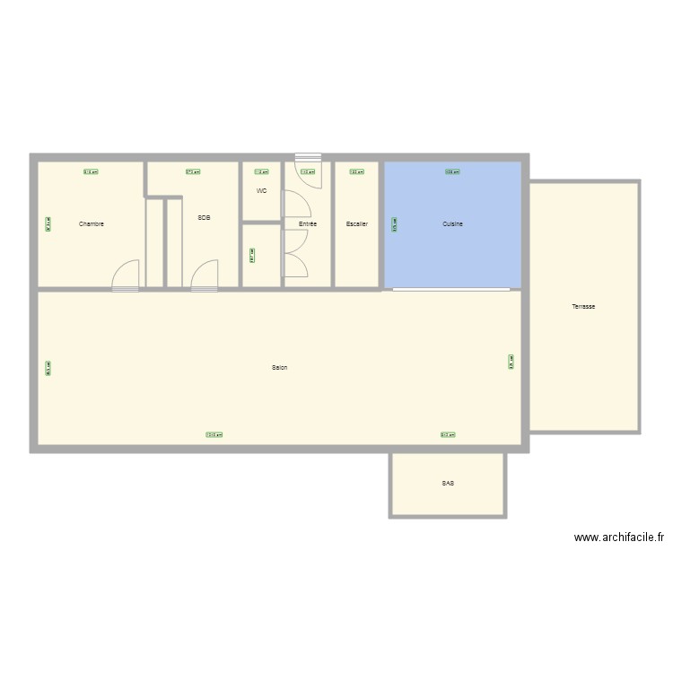 maison v17. Plan de 0 pièce et 0 m2