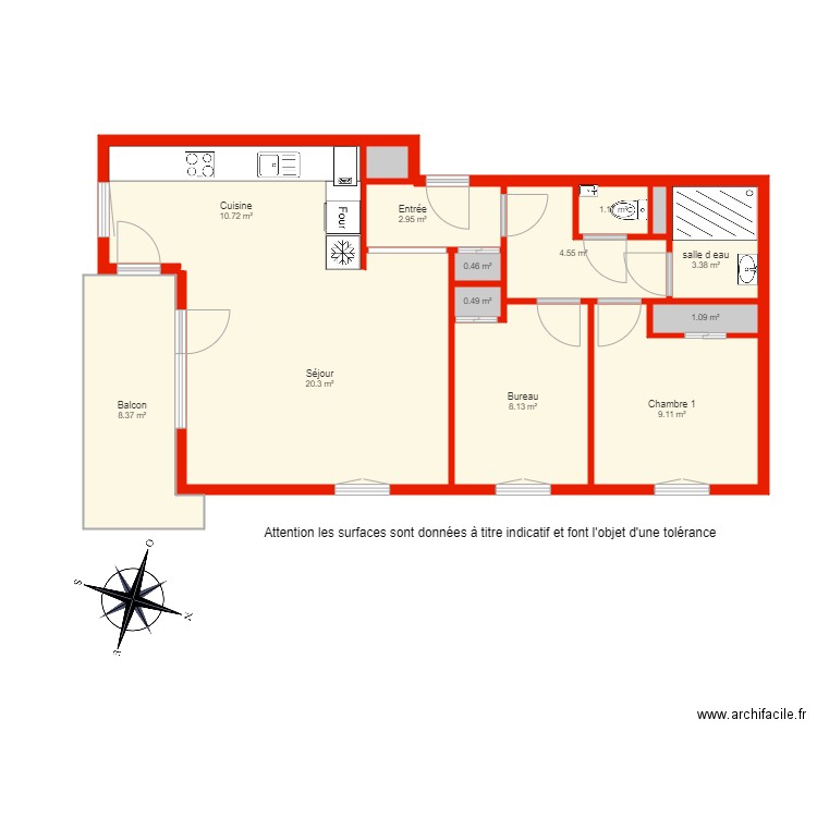 BI 5690 non côté. Plan de 0 pièce et 0 m2