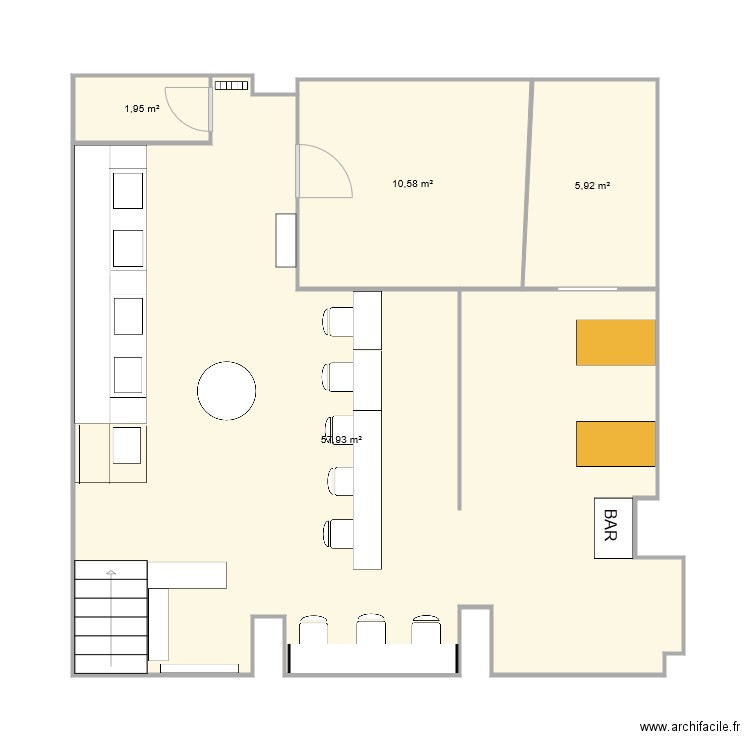 new NB3 2022 V1. Plan de 4 pièces et 76 m2