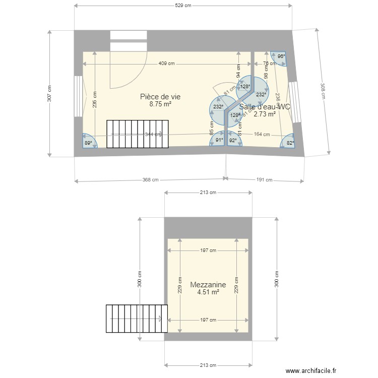 8 allee Cassard. Plan de 0 pièce et 0 m2