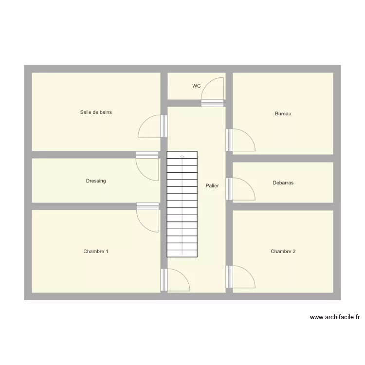 CROQUIS MATHURIN 1ER. Plan de 