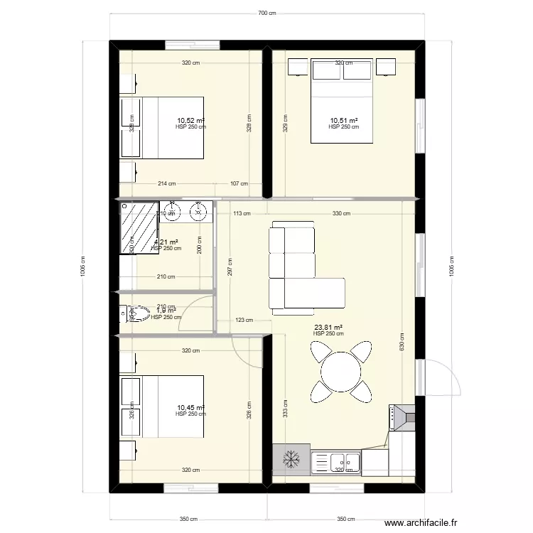 Projet maison 2. Plan de Projet maison 2. Plan de