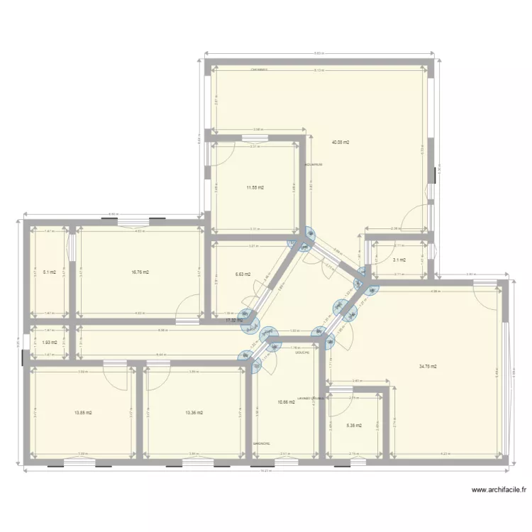 PLEIN PIED 2. Plan de 