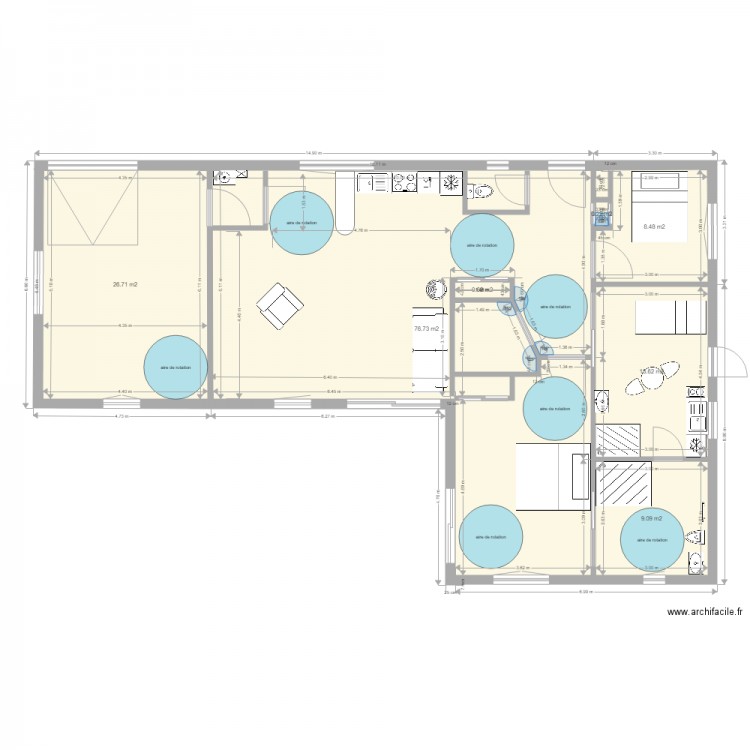 Maison 5. Plan de 0 pièce et 0 m2