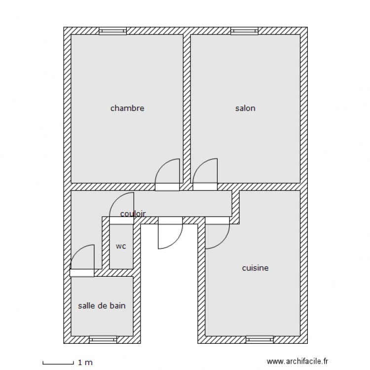 1er etage comte rethel jullien. Plan de 0 pièce et 0 m2