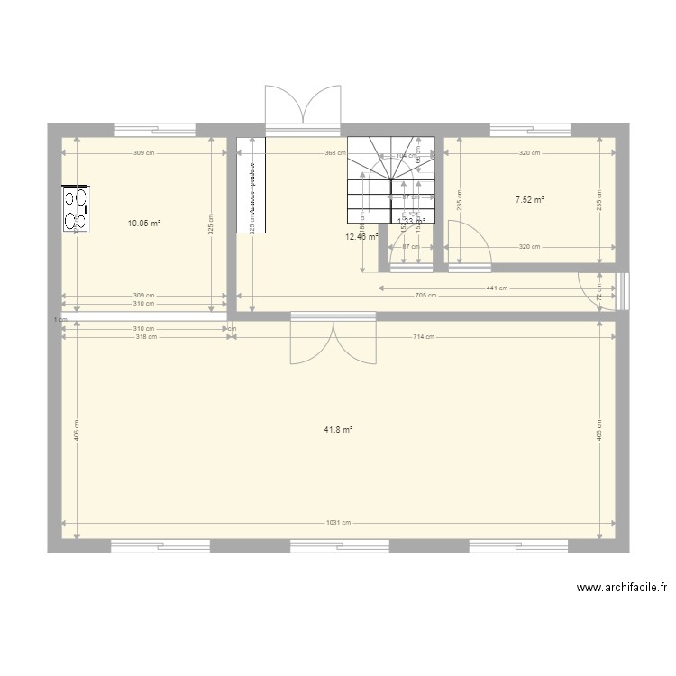 cuisine. Plan de 0 pièce et 0 m2