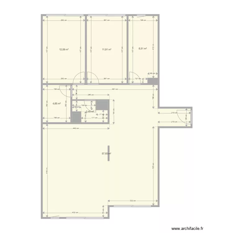 Vaugirard 235.1. Plan de 