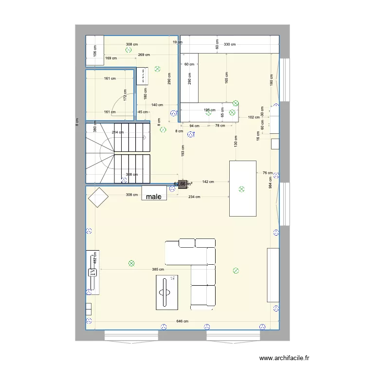 maison colombier rez de chaussez. Plan de maison colombier rez de chaussez. Plan de