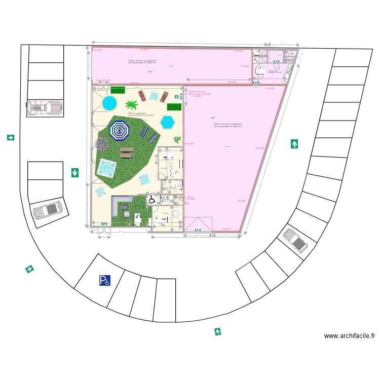 Man V et SPA sans fond 3. Plan de 0 pièce et 0 m2