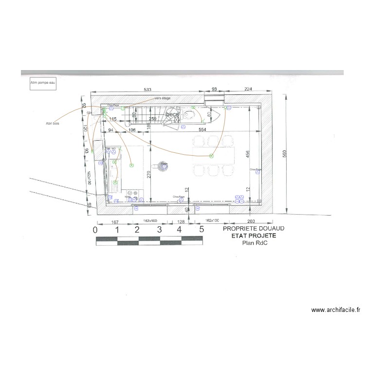 Douaud bernard 1. Plan de 0 pièce et 0 m2