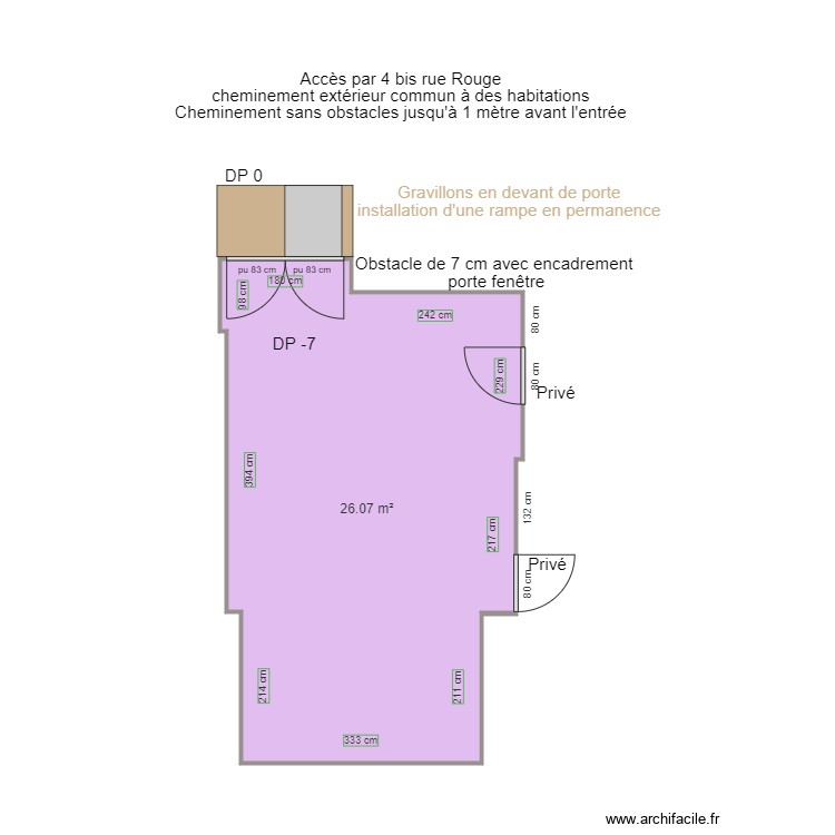 SMART IMMO BUREAU SOUS SOL AVANT TRAVAUX. Plan de 0 pièce et 0 m2