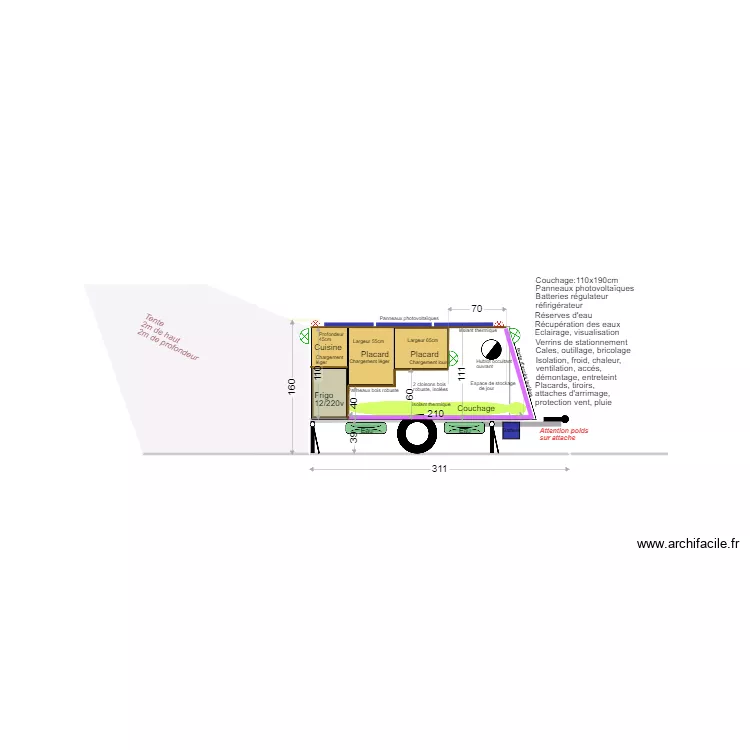 Ma remorque vraie 06. Plan de 