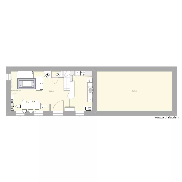 keranfiol vierge. Plan de 