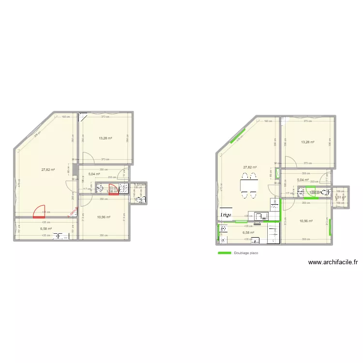 PINTO Chlo&eacute;. Plan de 