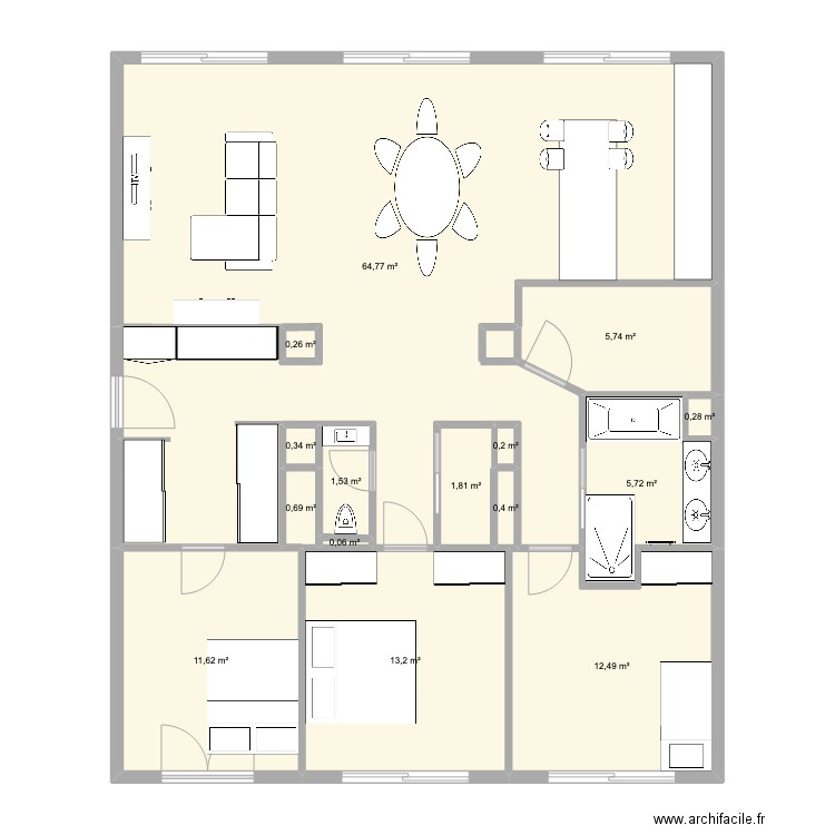 EricLyon. Plan de 0 pièce et 0 m2