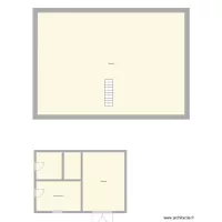 Croquis Villa Urban D&eacute;pendance et grenier