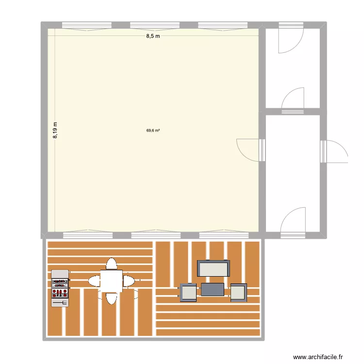 Appt Nanard. Plan de Appt Nanard. Plan de