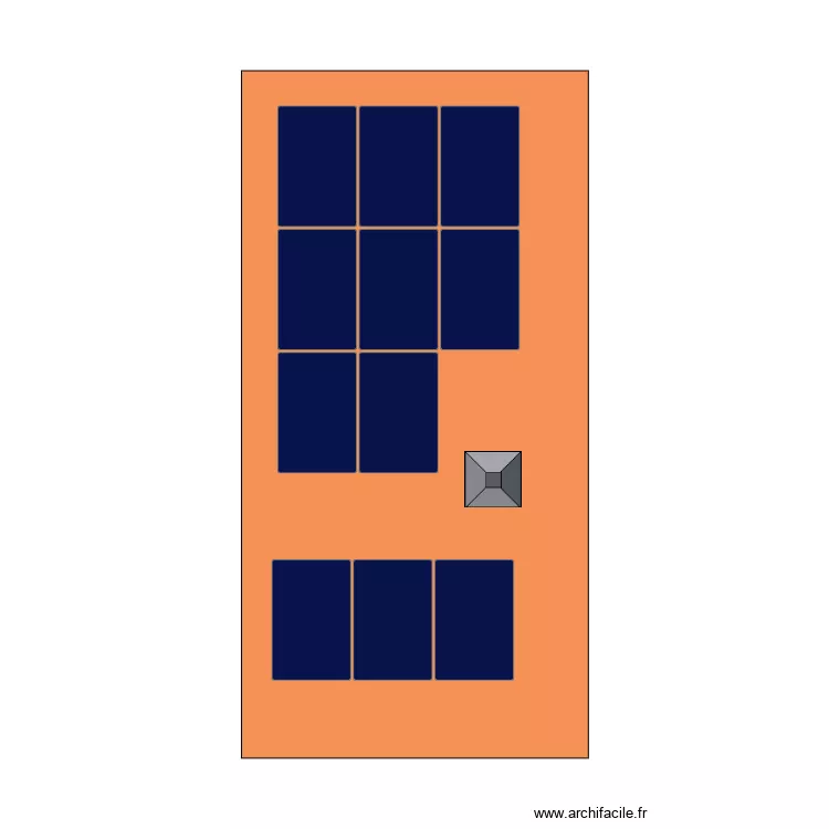 Calepinage M.FORGET. Plan de 