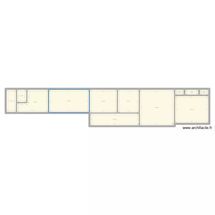 CHATEAU GARAUC RDC. Plan de 